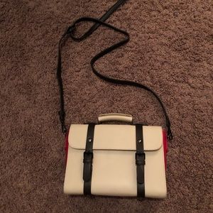 Pixie Mood Bags - Black white and red purse Pixie Mood Bags - Black white and red purse